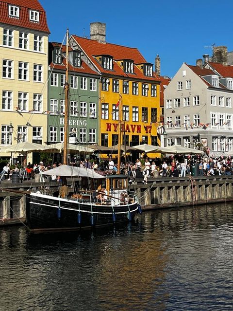 Der Nyhavn in Kopenhagen
