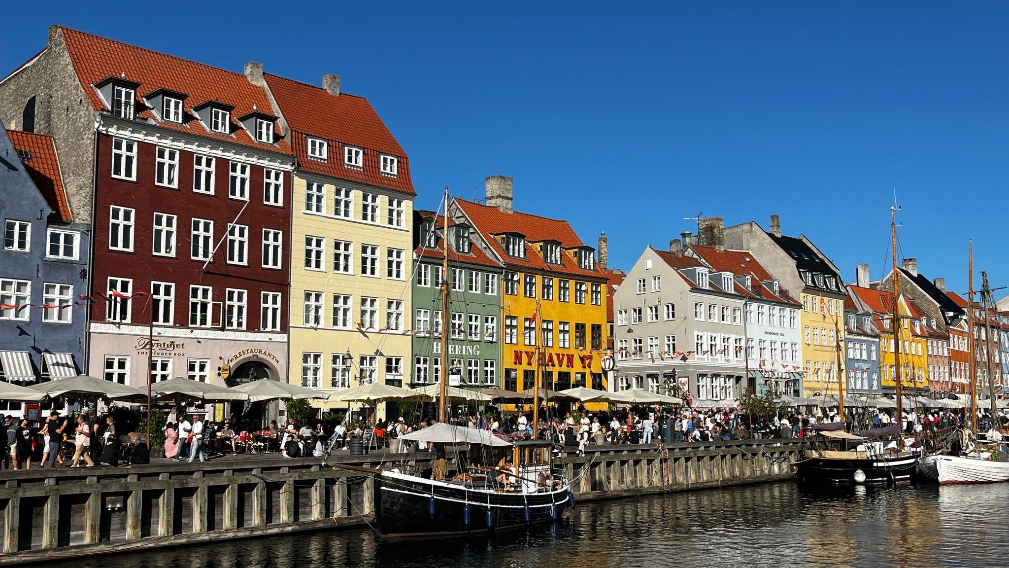 Der Nyhavn in Kopenhagen