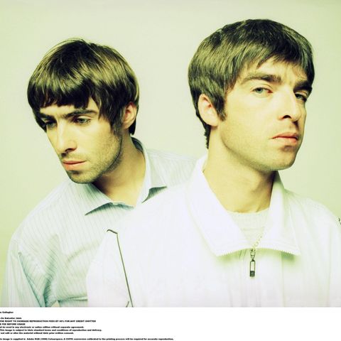 Die Brüder Noel und Liam Gallagher von Oasis