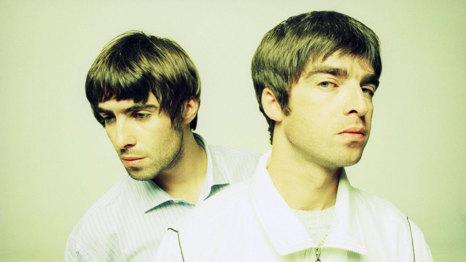 Die Brüder Noel und Liam Gallagher von Oasis