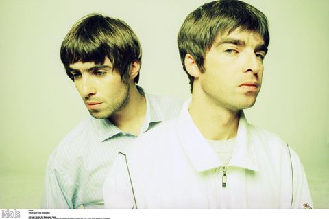 Die Brüder Noel und Liam Gallagher von Oasis