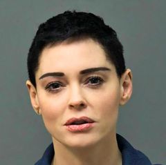 Polizeifoto von Rose McGowan