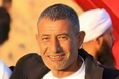 Kaid Farhan Alkadi wurde von Israel aus Geiselhaft in Gaza befreit