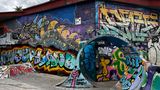 Wandgemälde und Streetart in Christiania