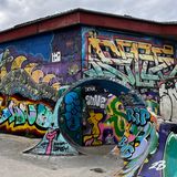 Wandgemälde und Streetart in Christiania