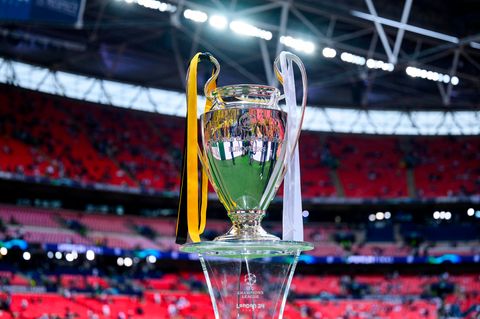 Champions League: Der Henkelpott, aufgestellt vor dem Finale im Wembley-Stadion in diesem Jahr