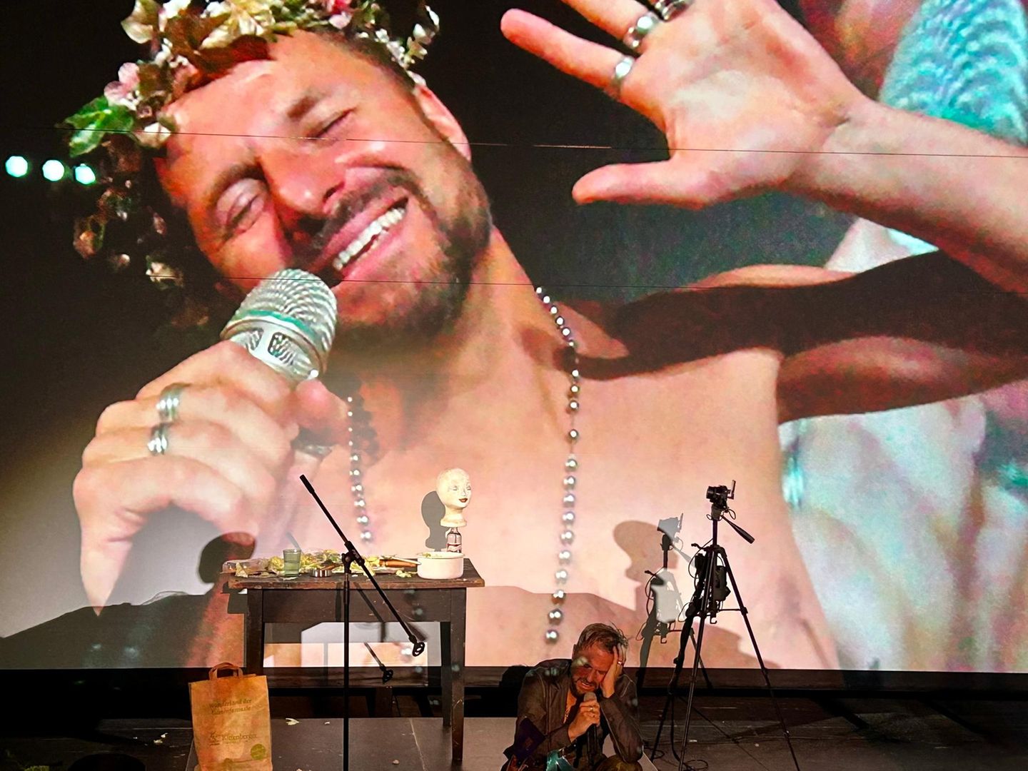 Schauspieler Hochmair als Werther Schauspieler Hochmair als Werther