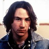 Keanu Reeves in jungen Jahren, 1986