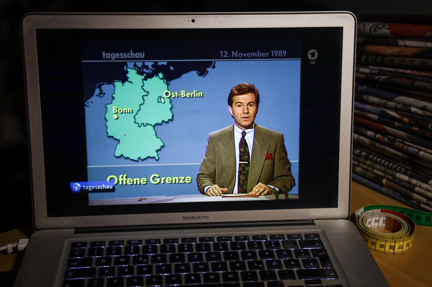 Viele historische Ereignisse brachte Hofer in die deutschen Wohnzimmer