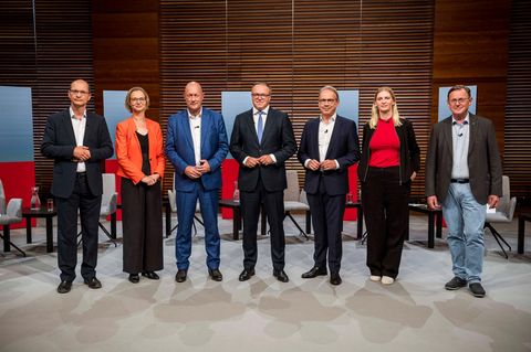 Landtagswahlen in Thüringen: Hier diskutieren die Spitzenkandidaten über Messergewalt, Wirtschaft und Krieg