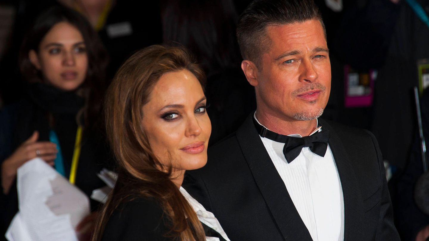 Angelina Jolie and Brad Pitt were both spotted in Venice