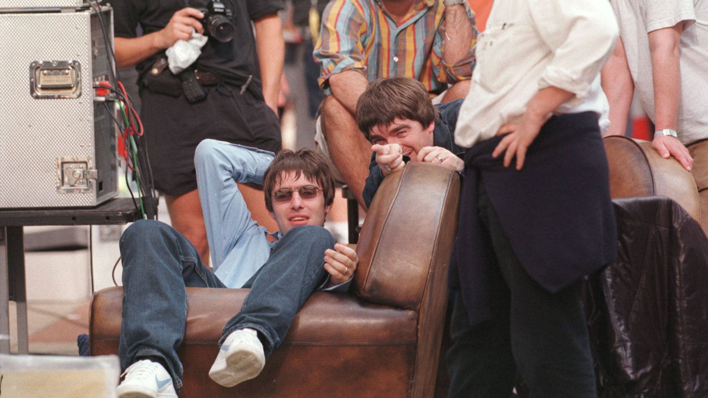 Liam und Noel Gallagher von Oasis Liam und Noel Gallagher von Oasis