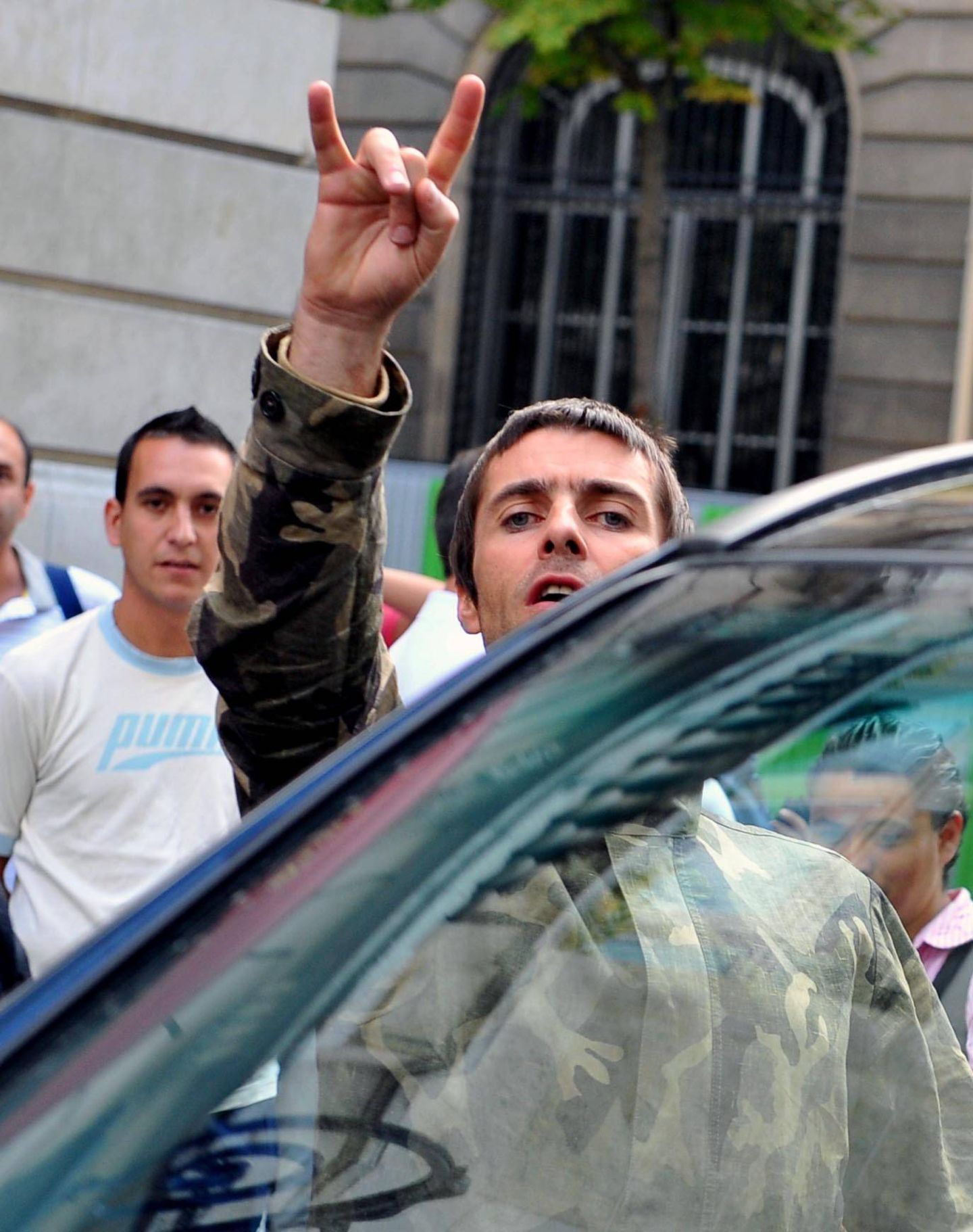 Liam Gallagher von Oasis in Paris