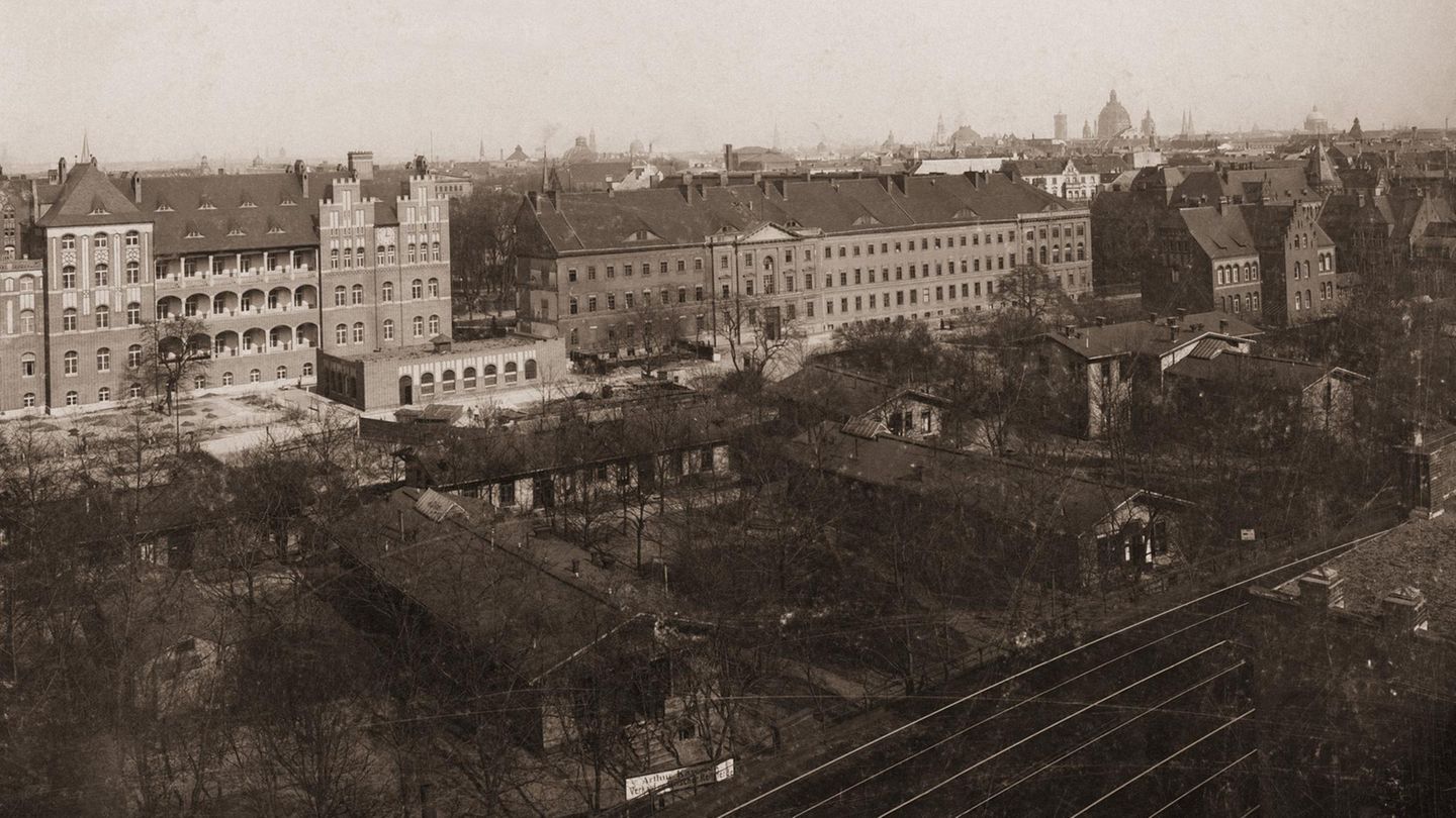 Neubau der Königliche Charité Die Königliche Charité Gebäude Aufnahme Charité Berlin von 1910