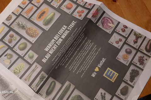 Lebensmittelriese Edeka stellt sich mit einer ganzseitigen Anzeige klar gegen die AfD