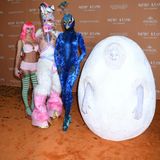 Halloween Leni Klum, Bill Kaulitz, Heidi Klum und Tom Kaulitz
