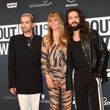 Kaulitz Zwillinge mit Heidi Klum