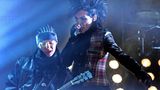 Tom und Bill Kaulitz auf der Bühne