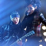 Tom und Bill Kaulitz auf der Bühne