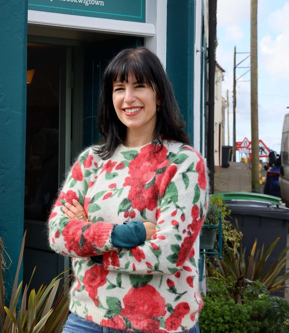 Die Amerikanerin Jessica Fox verliebte sich in Wigtown und blieb. Das Airbnb "The Open Book" war ihre Idee