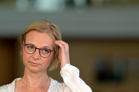 Katja Wolf: BSW-Spitzenkandidatin: "Es wird keine Zusammenarbeit mit der AfD geben"
