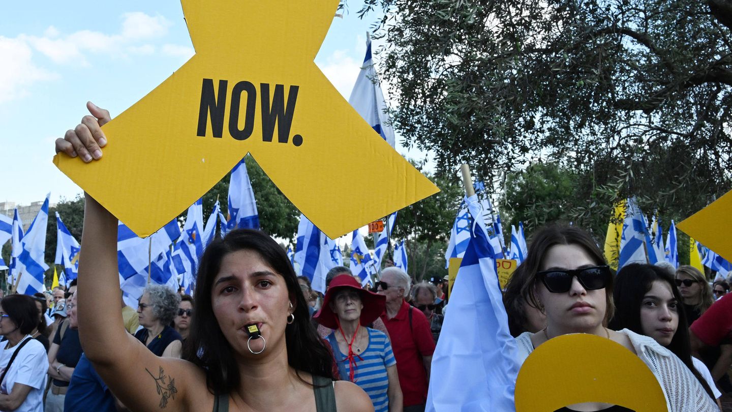 Nach Bergung toter Geiseln: Breites Bündnis in Israel ruft zu Generalstreik auf