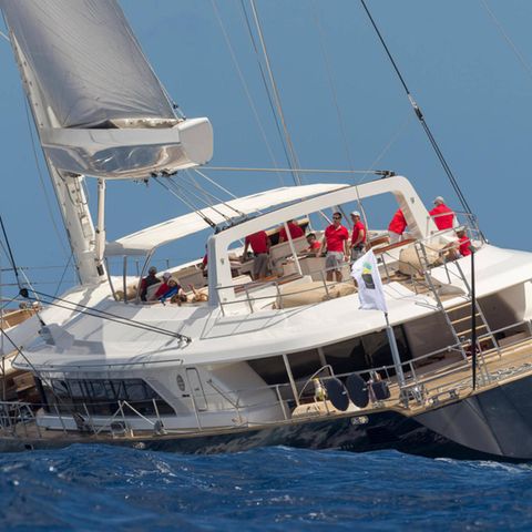 Luxusyacht "Bayesian"