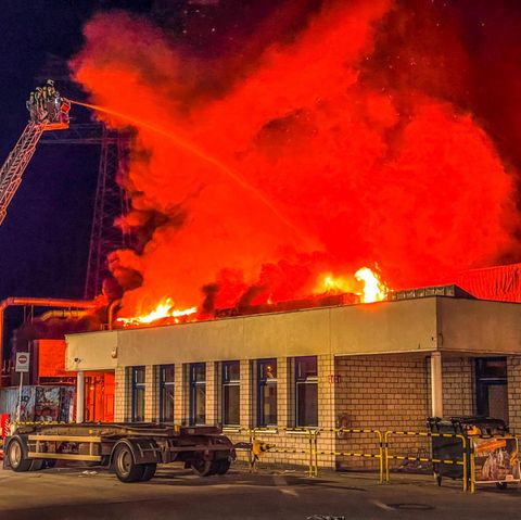 Brandstiftung einer Müllanlage