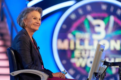 Sorgte am Dienstagabend bei "Wer wird Millionär" für Lacher: Kandidatin Petra Tanzi, 81, aus Frankurt am Main