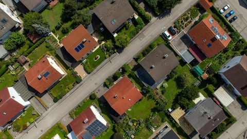 Grundsteuer: Luftbild von Mindelheim im Unterallgäu