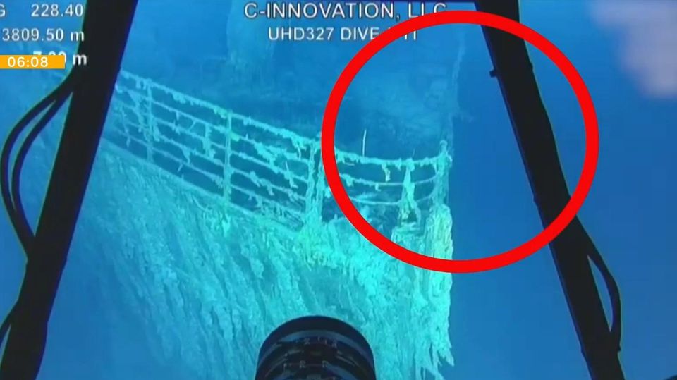 Die Titanic zerfällt immer weiter – Video zeigt den Zustand des Wracks
