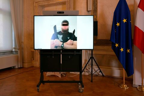 Ein Terrorverdächtiger von Wien