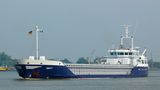 Das Küstenmotorschiff "Verity" vor Kiel