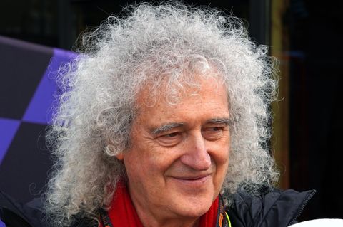 Brian May ist Gründungsmitglied und Gitarrist der Band Queen