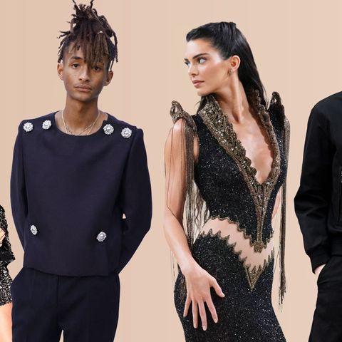 Nepo-Babys de luxe: Hailey Bieber, Jaden Smith, Kendall Jenner und Gene Gallagher (v.l.) 