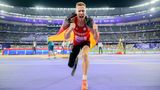 Starke Leistung: Weltrekordhalter Markus Rehm ist seiner Favoritenrolle im Weitsprung gerecht geworden und hat in Paris seine insgesamt fünfte paralympische Goldmedaille gewonnen. Der 36-Jährige verteidigte seinen Titel mit einer Weite von 8,13 Metern. Sein bislang weitester Sprung endete 2023 bei 8,72 Metern. Rehm verlor als 14-Jähriger bei einem Wakeboard-Unfall sein rechtes Bein unterhalb des Knies.