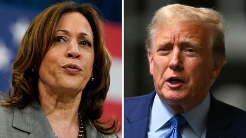 US-Wahl: Demokratin Kamala Harris, 59, und Republikaner Donald Trump, 78