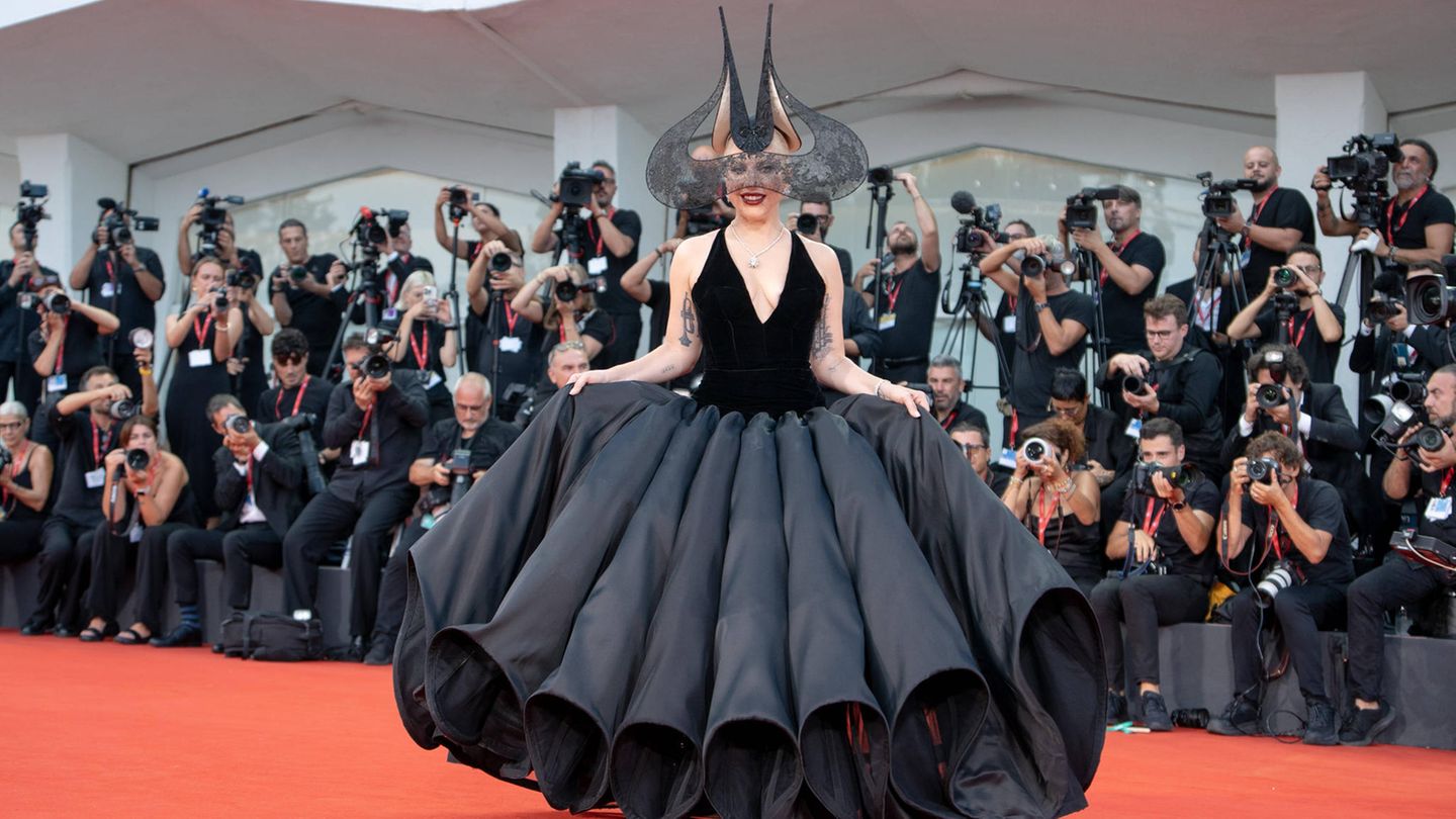 Vip Outfits: Lady Gaga and her spectacular dress from Venice
