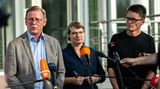 Wahl in Thüringen: Bodo Ramelow, Ulrike Grosse-Roethig, Christian Schaft
