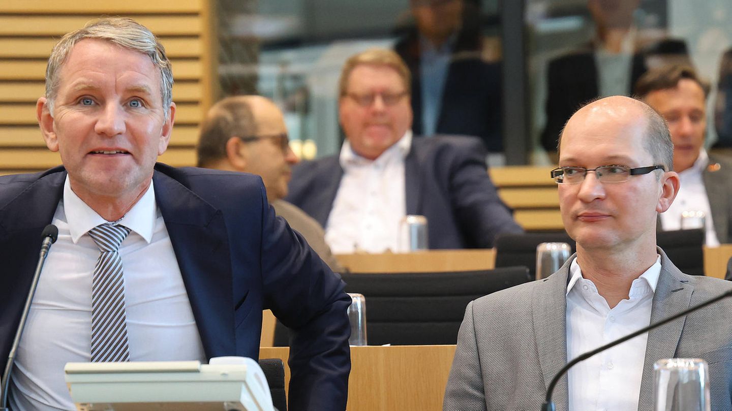 Koalition in Thüringen: Auf diese Politiker kommt's jetzt an Wahl in Thüringen: Björn Höcke, Stefan Möller