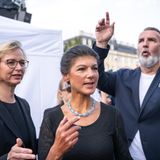 Wahl in Thüringen: Sahra Wagenknecht, Katja Wolf, Steffen Schütz