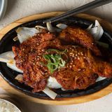 Scharfes Grillhähnchen