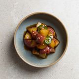 Schmorkartoffeln in Sojasauce