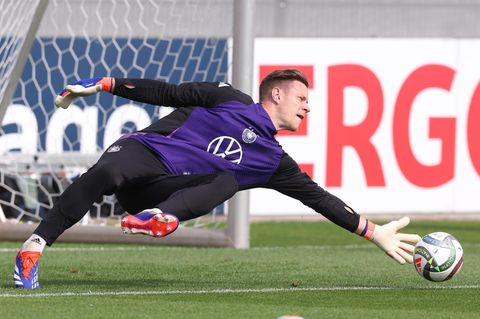 Torwart Marc-André ter Stegen im Training