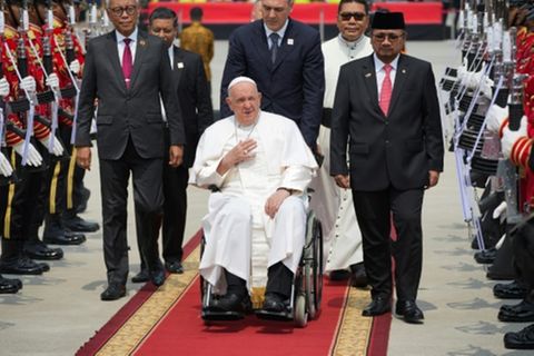 Papst Franziskus in Jakarta