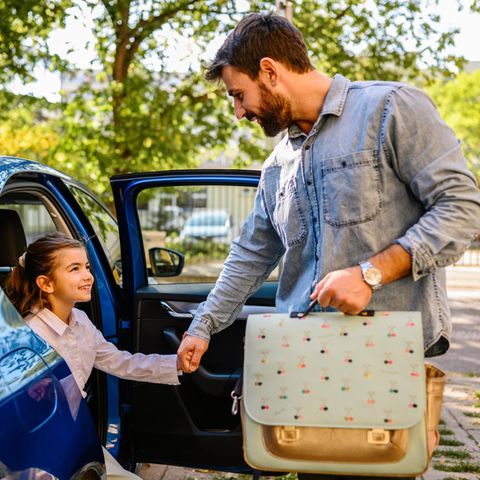 Elterntaxis Auto Schule Kita