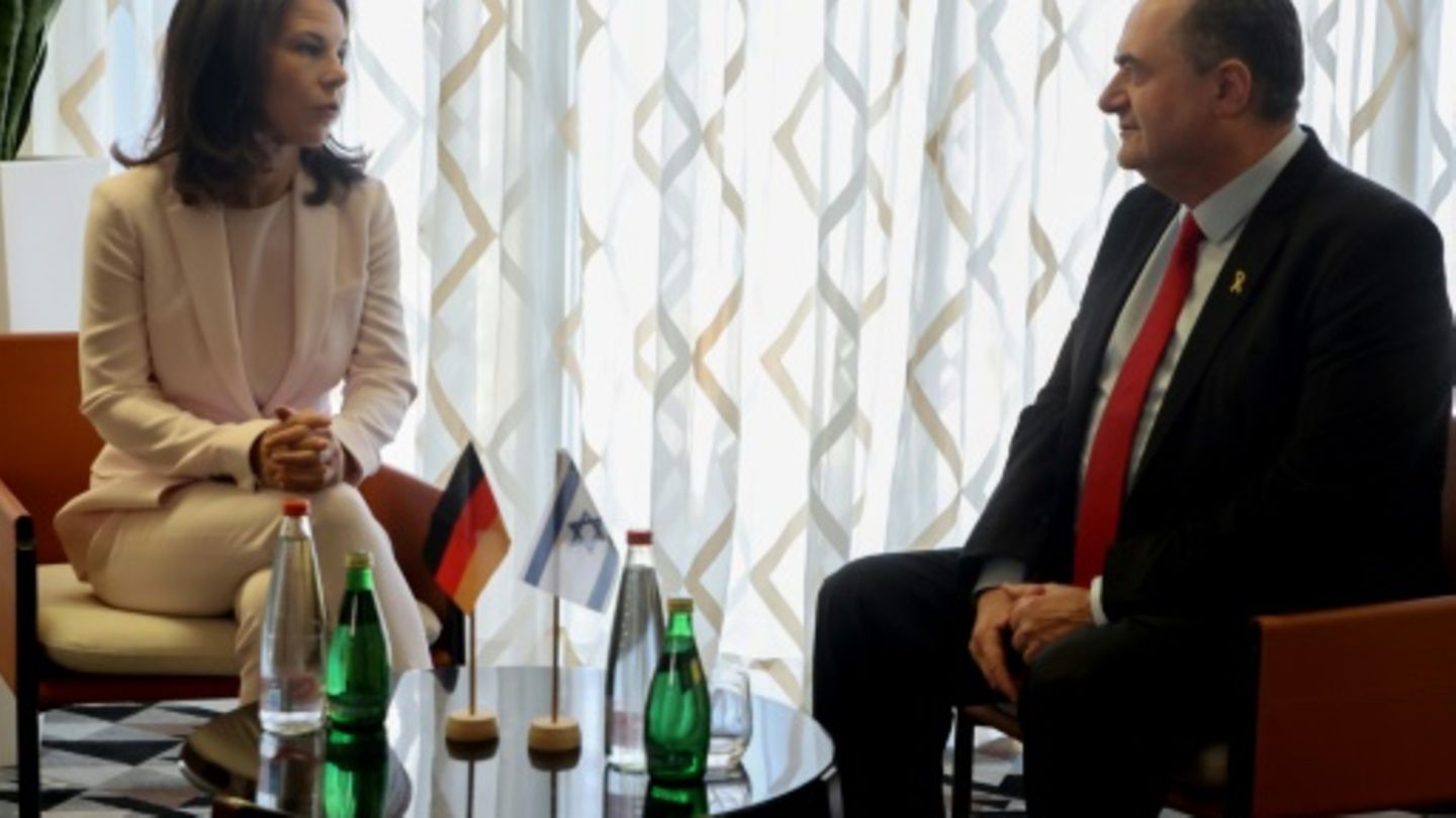 Baerbock und Israels Außenminister Katz