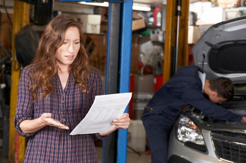 Elektroauto Verbrenner Werkstatt Rechnung