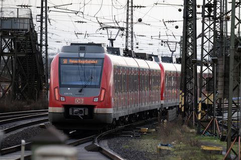 Deutsche Bahn: Ein Zug mit dem Ziel Hanau