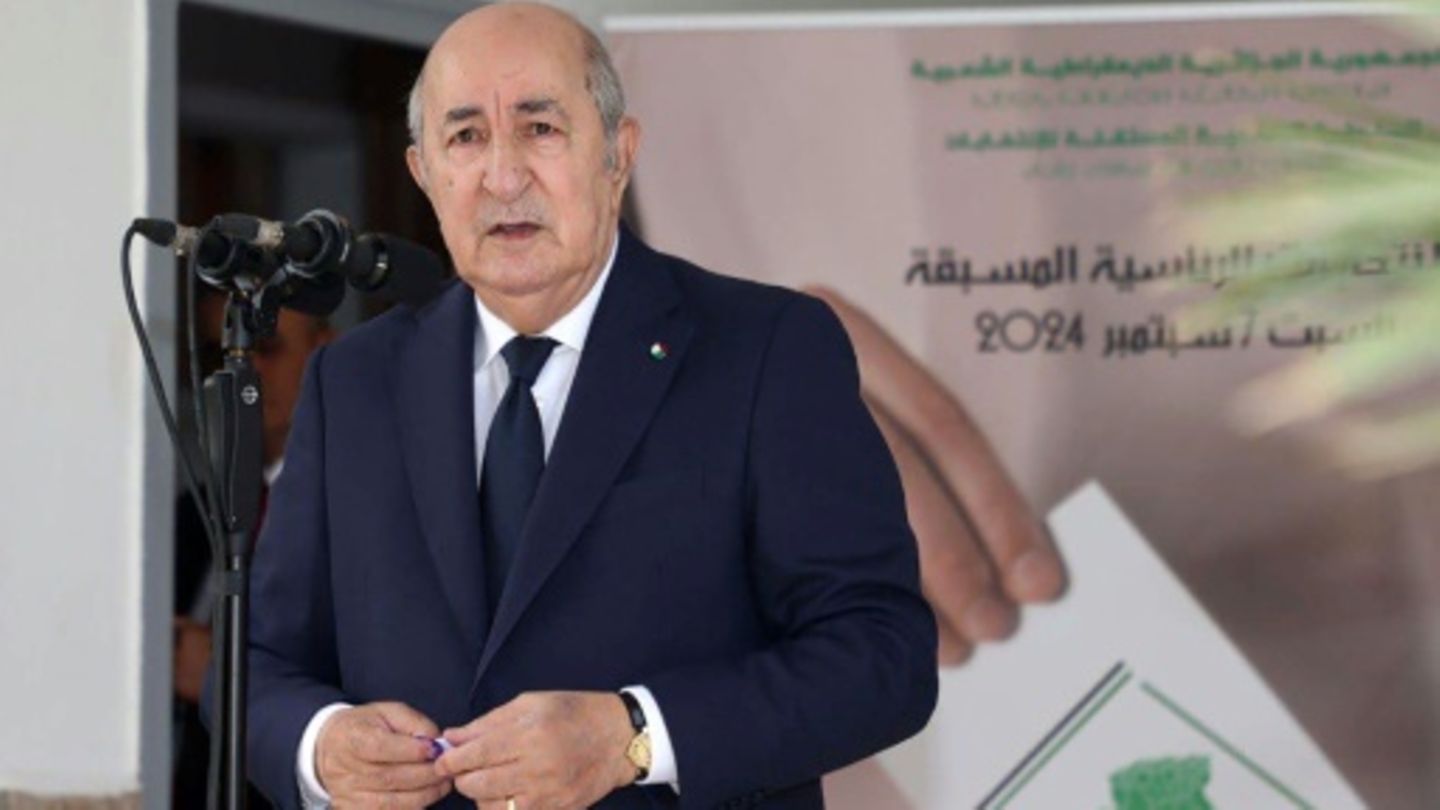 Algeriens wiedergewählter Präsident Abdelmadjid Tebboune
